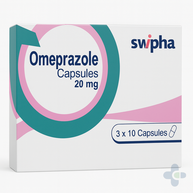OMEPRAZOLE 20MG X 30 SWIPHA