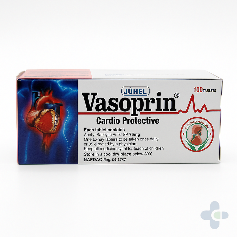 VASOPRIN 75MG X 10/SACHET