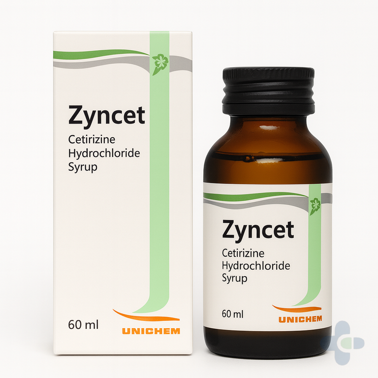 ZYNCET SYRUP 60ML