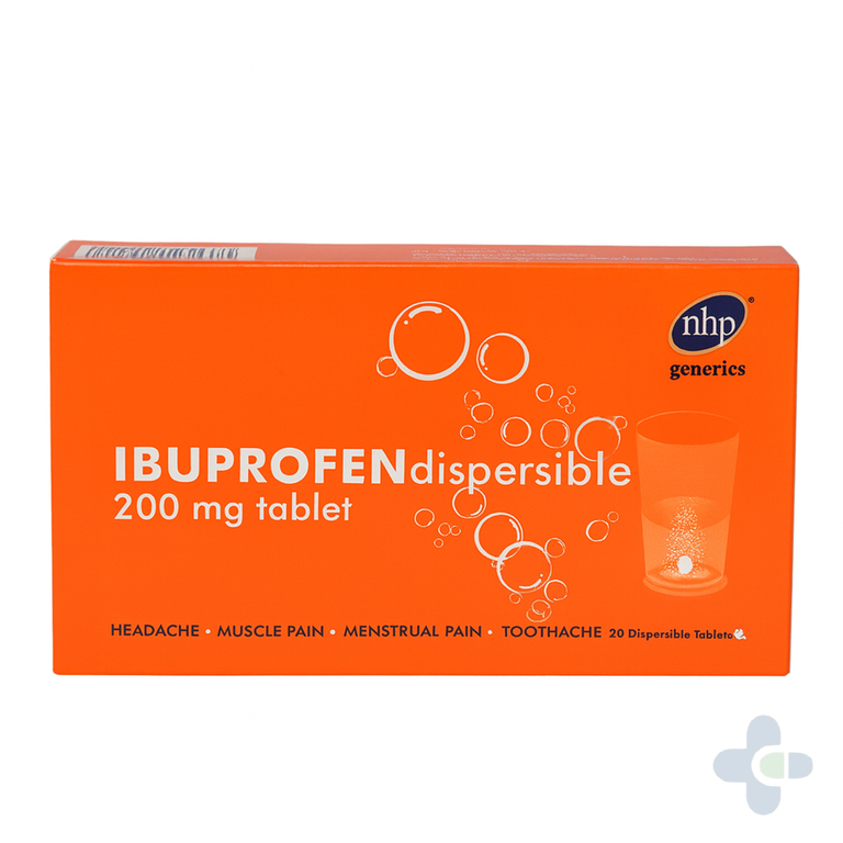 NHP IBUPROFEN DISP TABS 200MG X