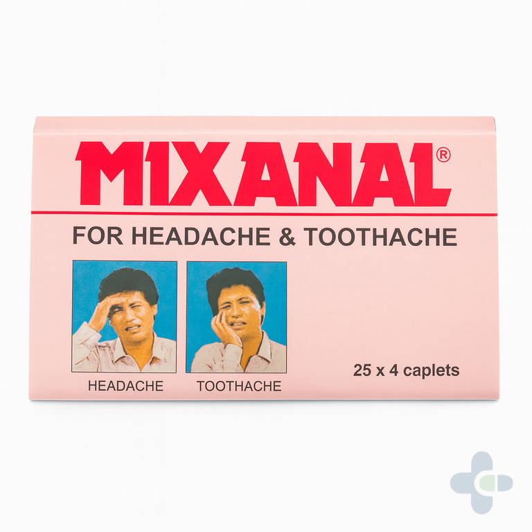 MIXANAL X 4 CAPLETS