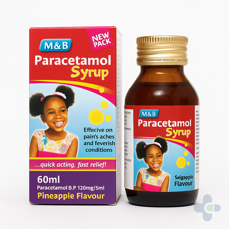 M & B PCM SYRUP 60MLS