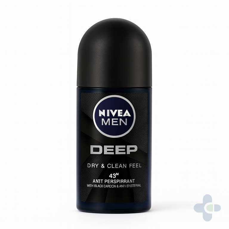 NIVEA MEN DEEP ROLL ON 50MLS