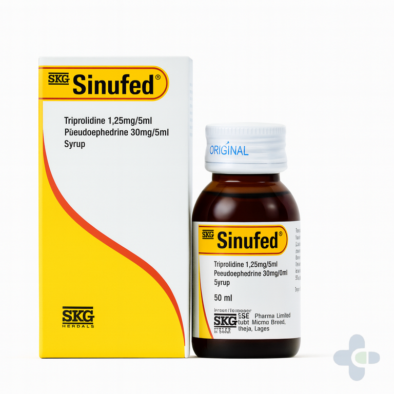 SINUFED SYR 50MLS