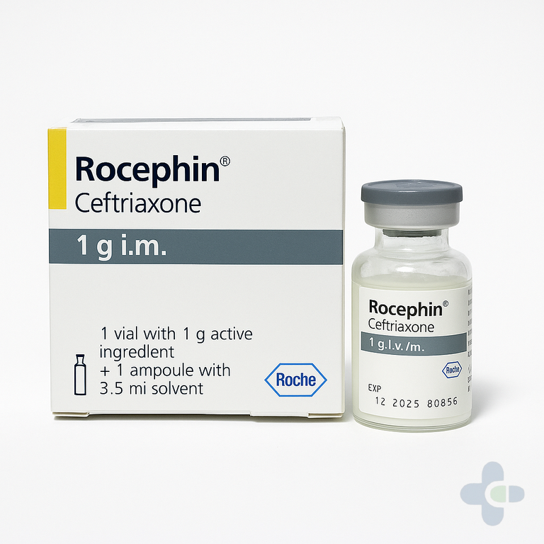 Medisi Rosphian ROCEPHIN INJ 1G I.V – MedEx Grand Pharmaceuticals Limited (Orchid)