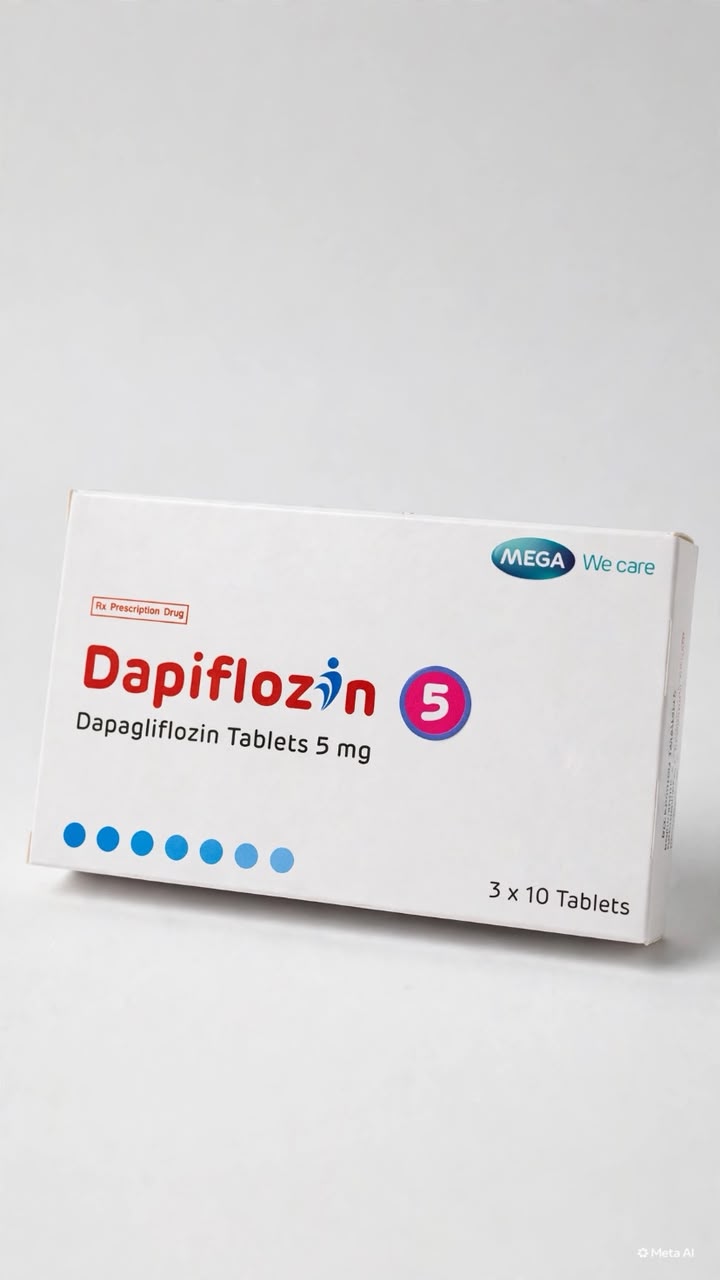 DAPIFLOZIN DAPAGLIFLOZIN TABLETS 5MG X30