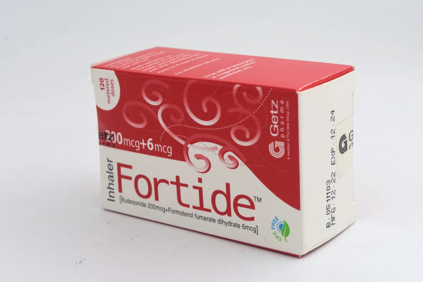 FORTIDE INHALER 200+6MCG X 120