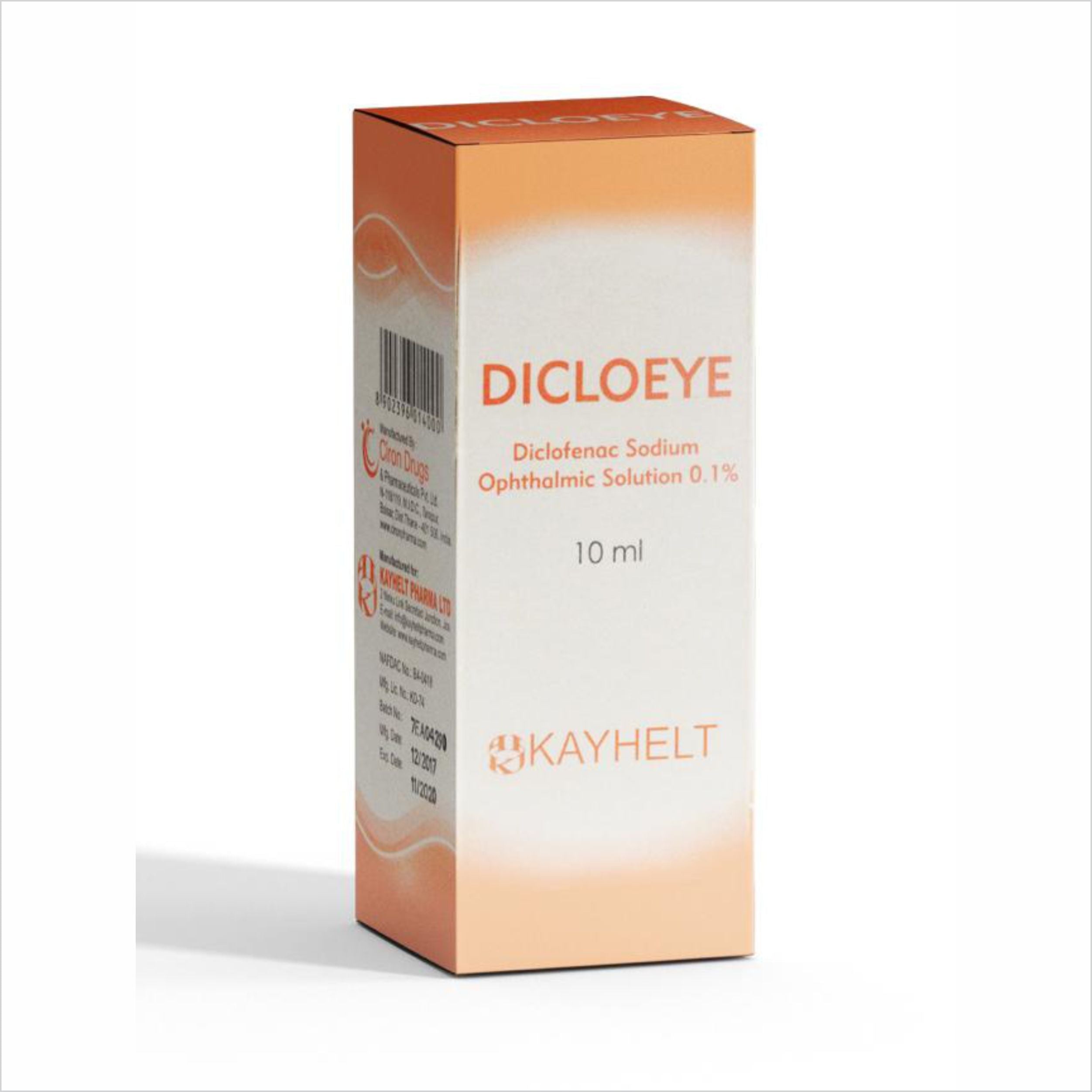 DICLOFENAC EYE DROP 5ML DGF