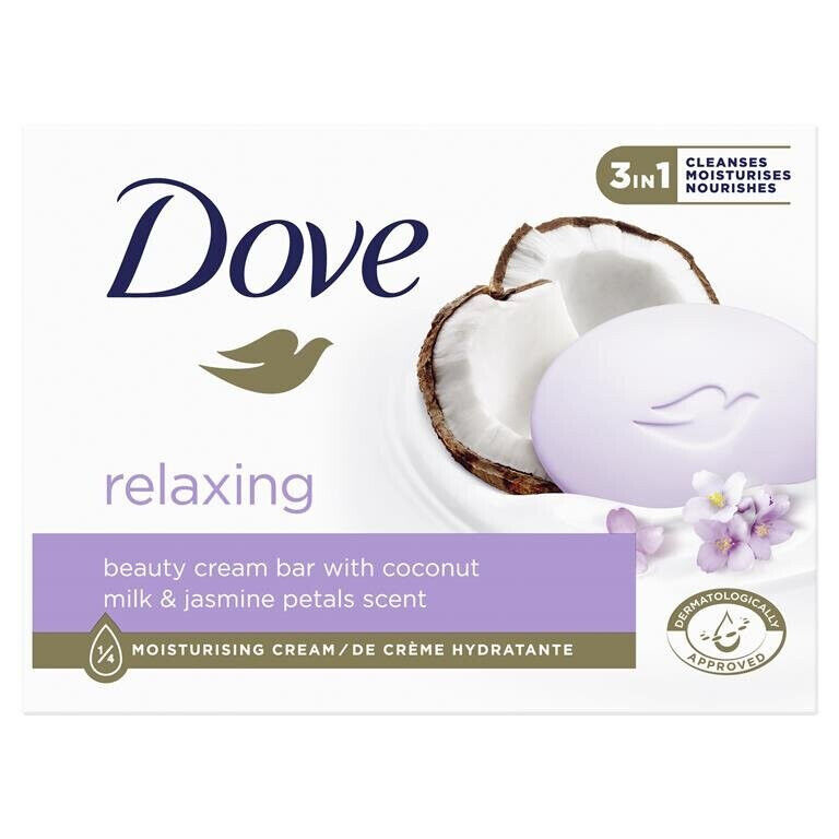 DOVE RELAXING X4 90G BAR SOAP