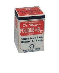 DR MEYER FOLIC ACID+B12 X100