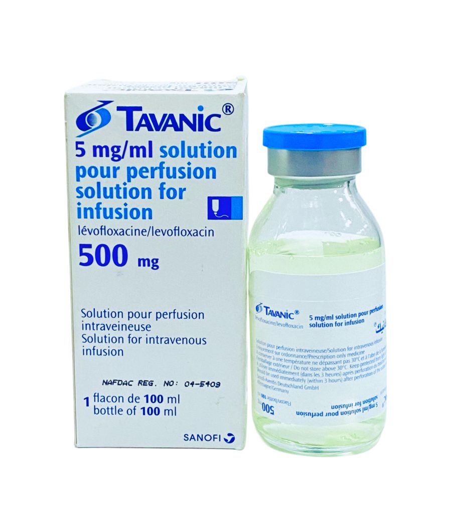 TAVANIC 500MG INFUSION X 1