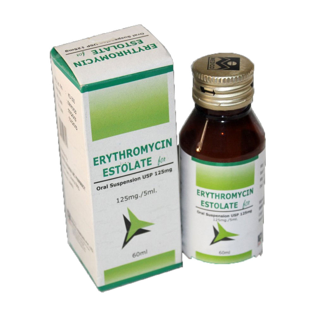 ERYTHROMYCIN 125MG/5ML SUSP X 1