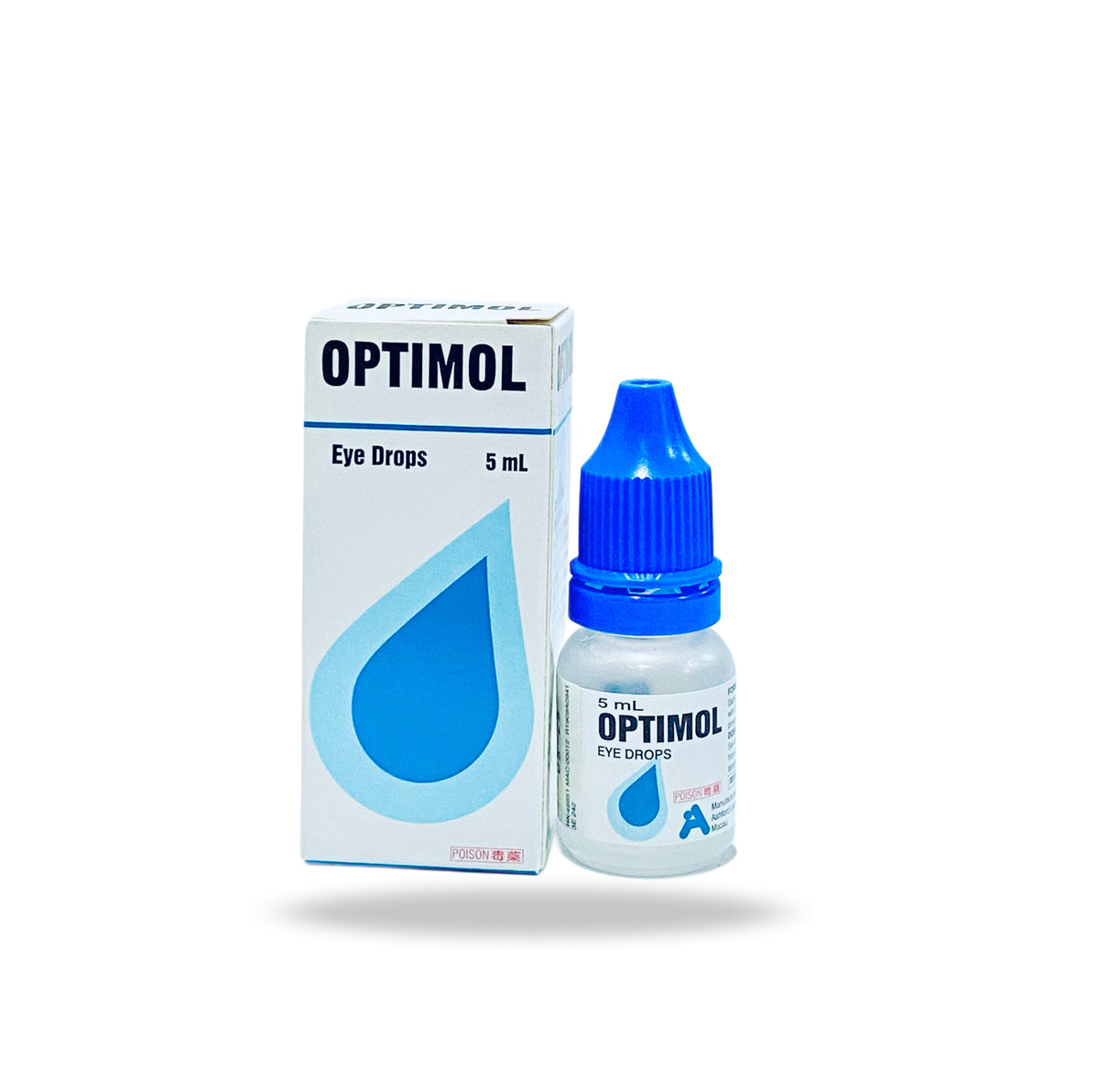 OPTIMOL EYE DROPS 5ML
