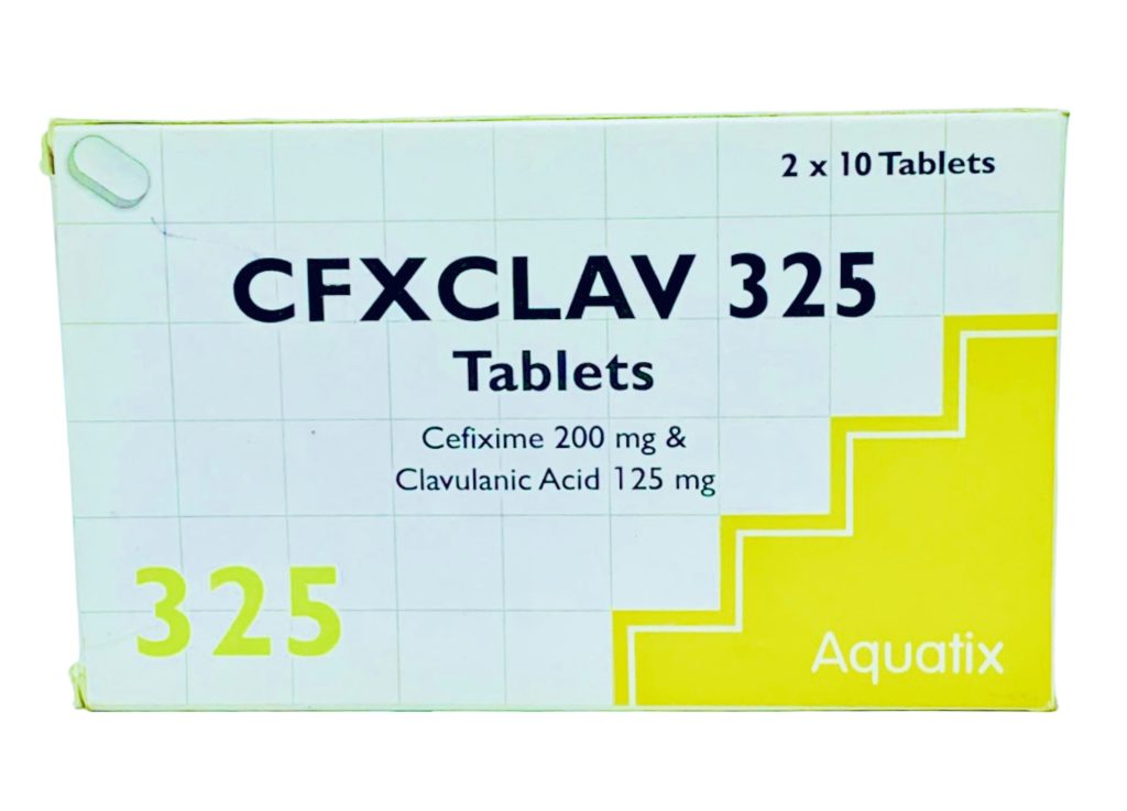 CFXCLAV TABLETS 325 X10