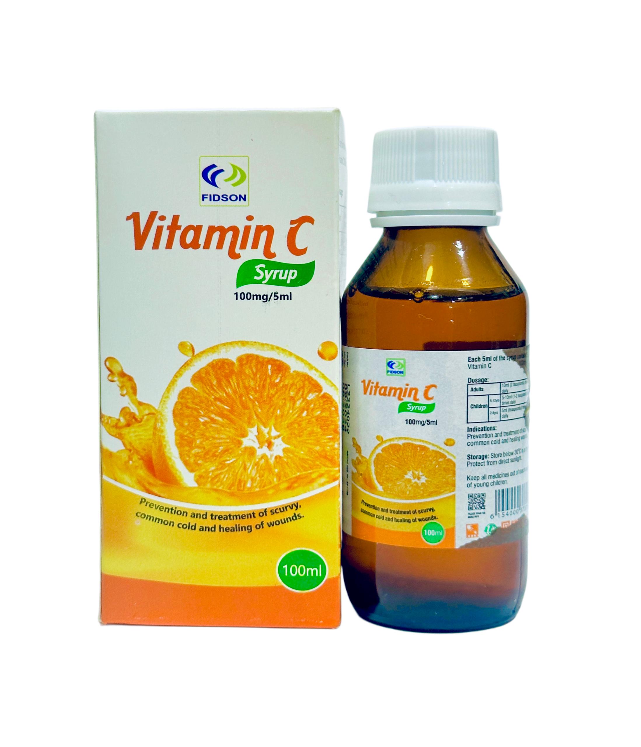 FIDSON VIT C SYR 100MLS