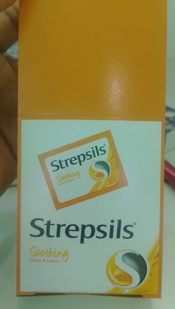 STREPSILS SOOTHING HONEY AND LEMON