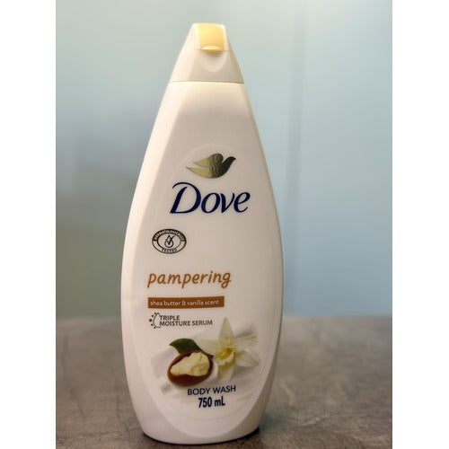 DOVE PAMPERING / NOURISGING SILK BODY WASH 750ML
