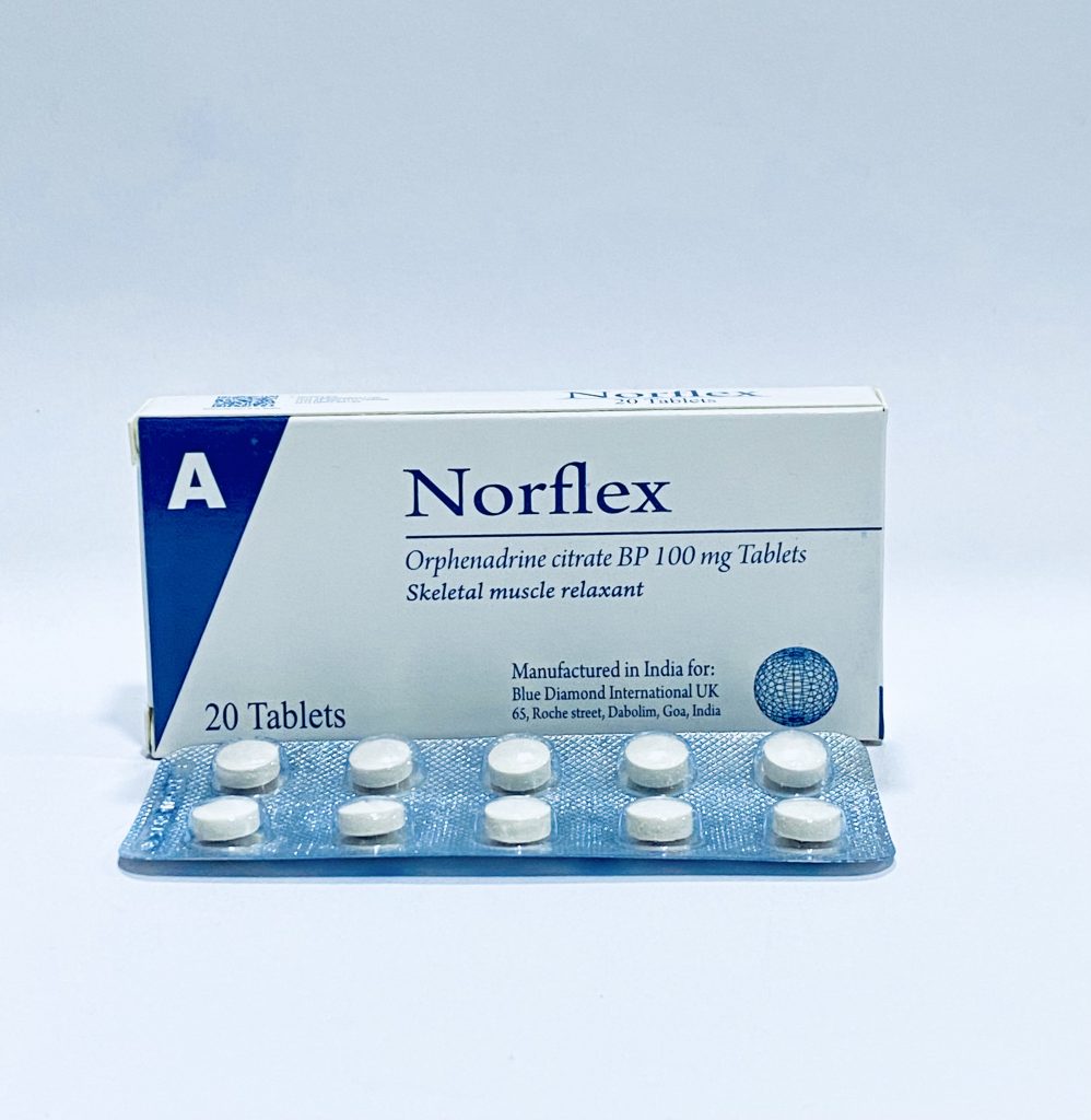 NORFLEX 1OOMG X 20 TABS