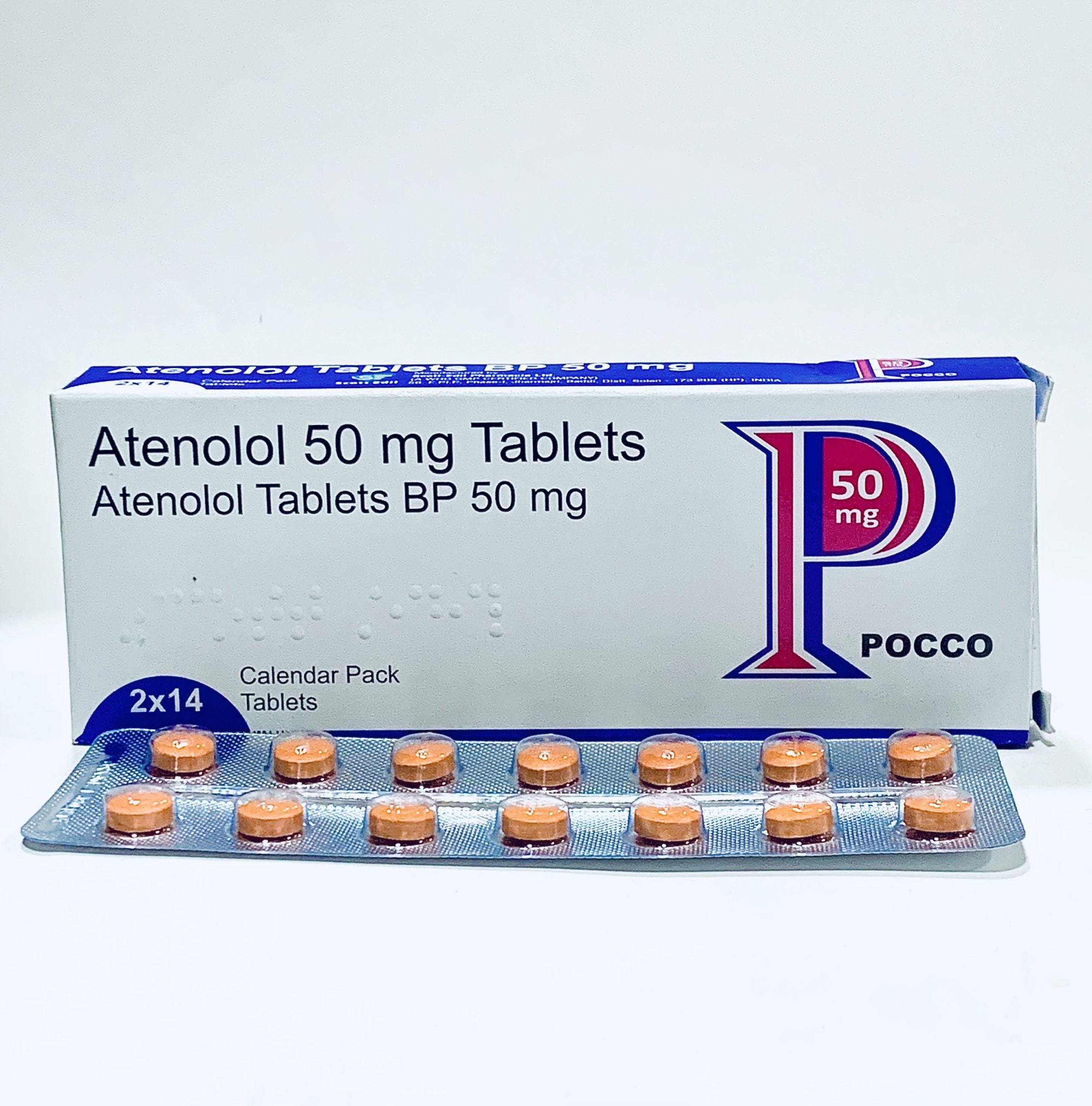 ATENOLO 50MG TABLETS X28 POCCO