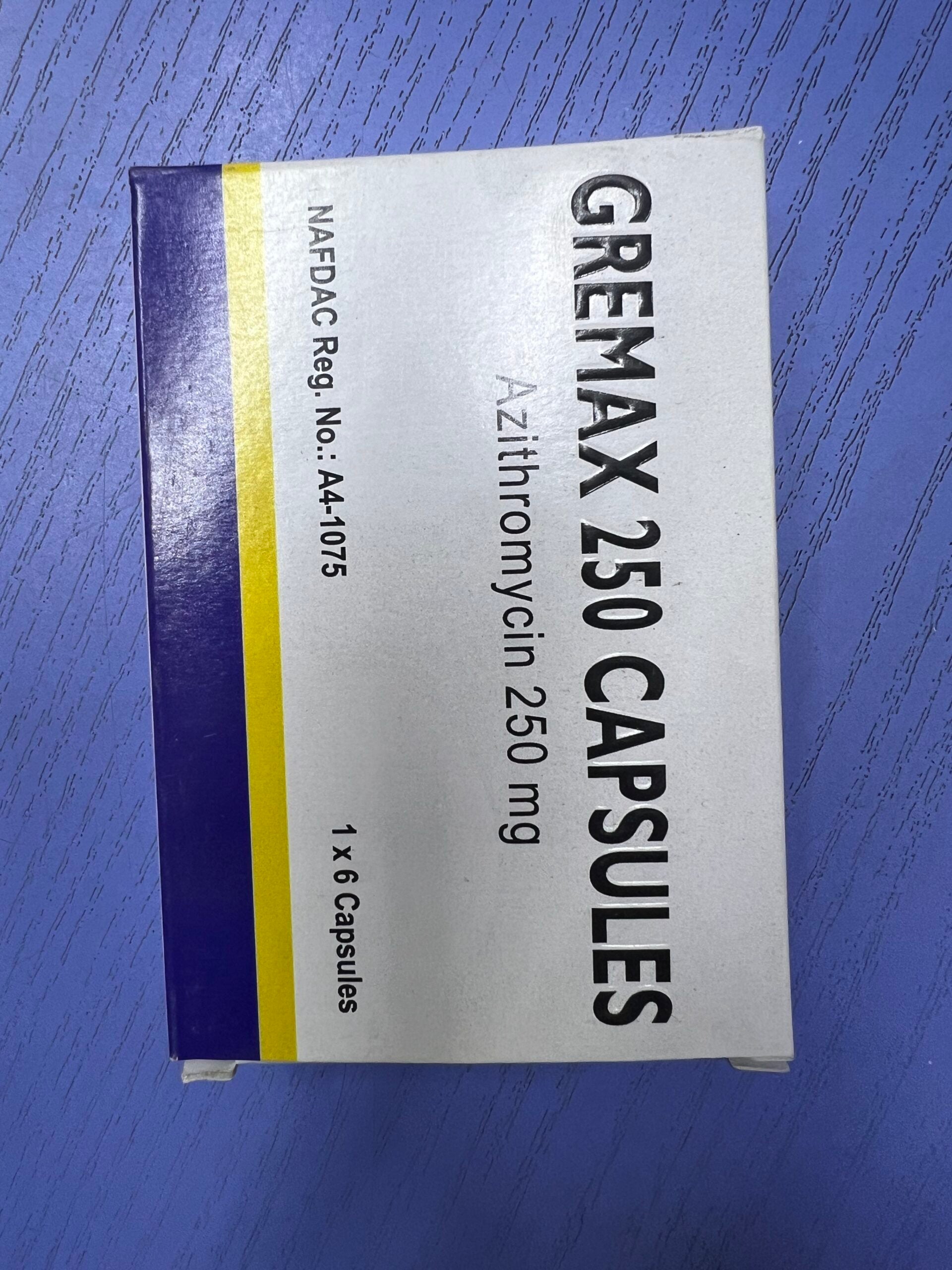 GREMAX 250 CAPS X6