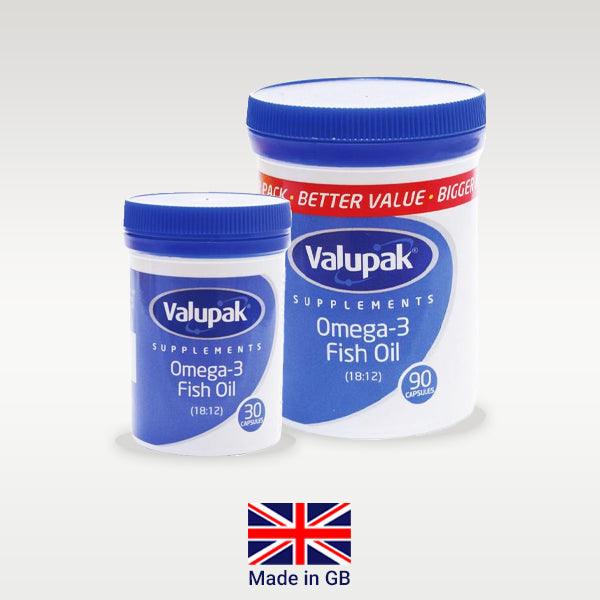 VALUPAK VIT OMEGA-3 FISH OIL X60