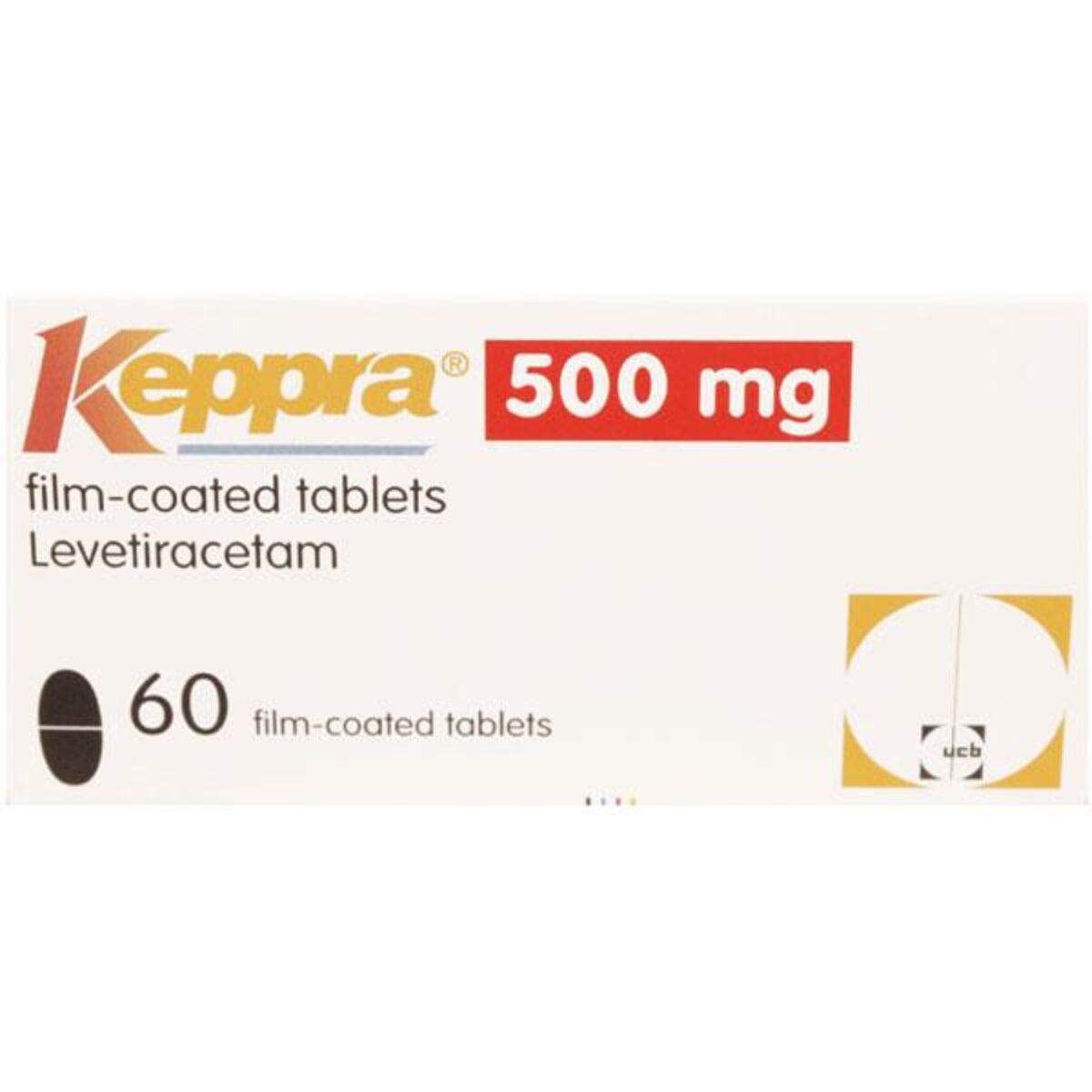 KEPPRA 500MG X60 GSK