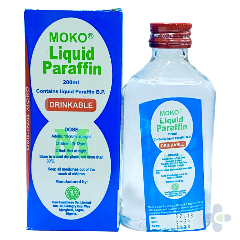 MOKO LIQ.PARAFFIN 200MLS