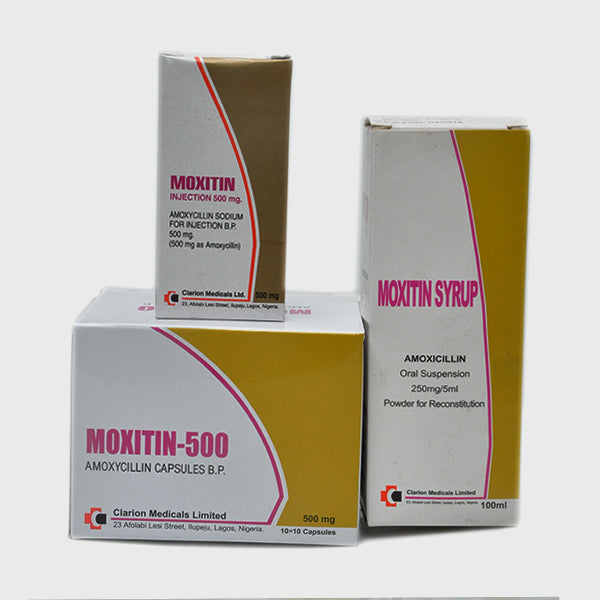 MOXITIN AMOXYCILLIN CAPS 500MG