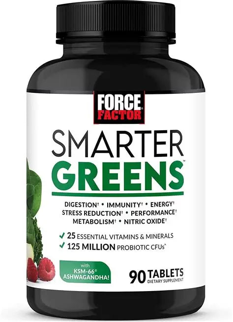 FORCE FACTOR SMARTER GREENS S+E