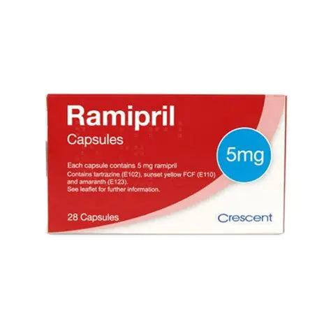 RAMIPRIL 5MG CAPS X 28 BRISTOL