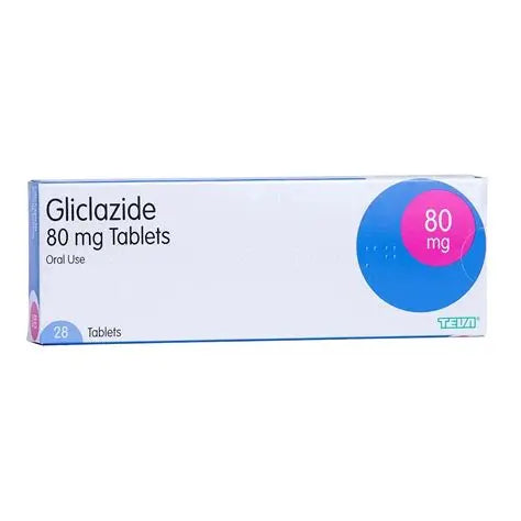 GLICLAZIDE 80MG TABS X 28 TEVA