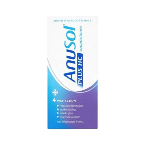 ANUSOL HC SUPP. X 12