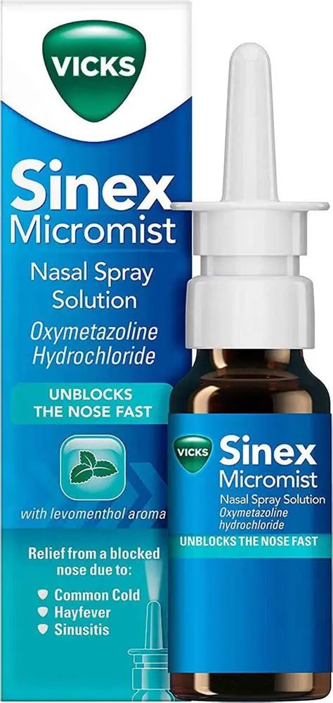 VICKS SINEX MICRO MIST  NASAL SPRAY 15MLS
