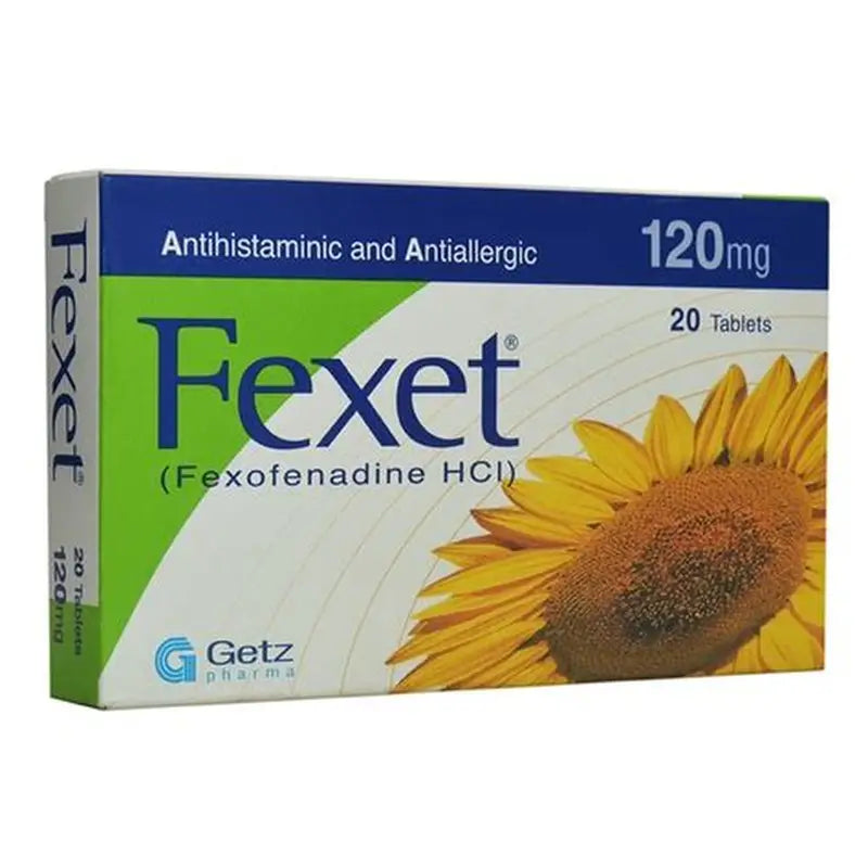 FEXET 120MG X 20
