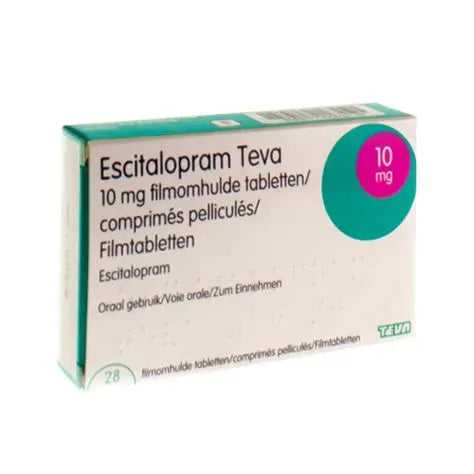 ESCITALOPRAM 10MG X 28 TEVA