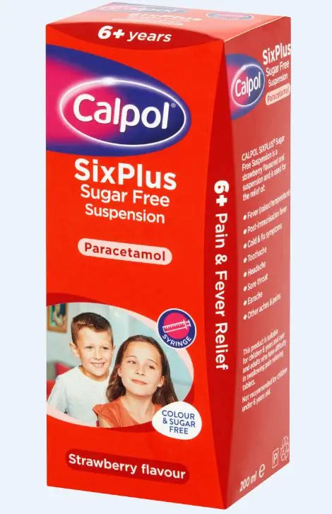 CALPOL 6+YRS 200MLS SBF