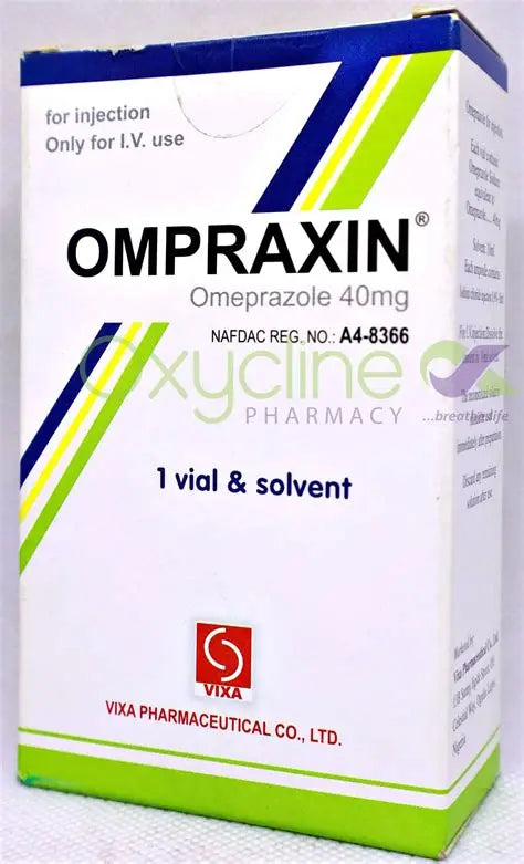 OMPRAXIN 40MG IV X 1