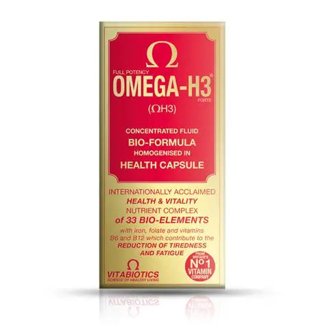 OMEGA H3 CAPS RED X 30