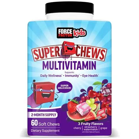 FORCE FACTOR KIDS SUPER CHEW MU