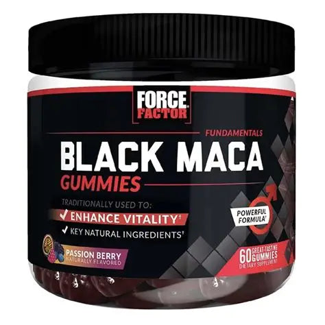 FORCE FACTOR BLACK MACA GUMMIES