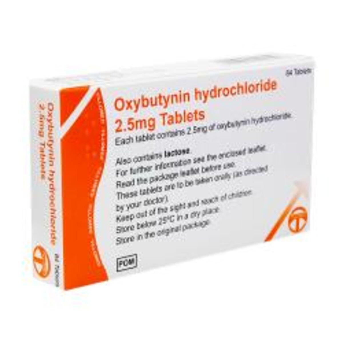OXYBUTYNIN 2.5MG X 84 TILOMED