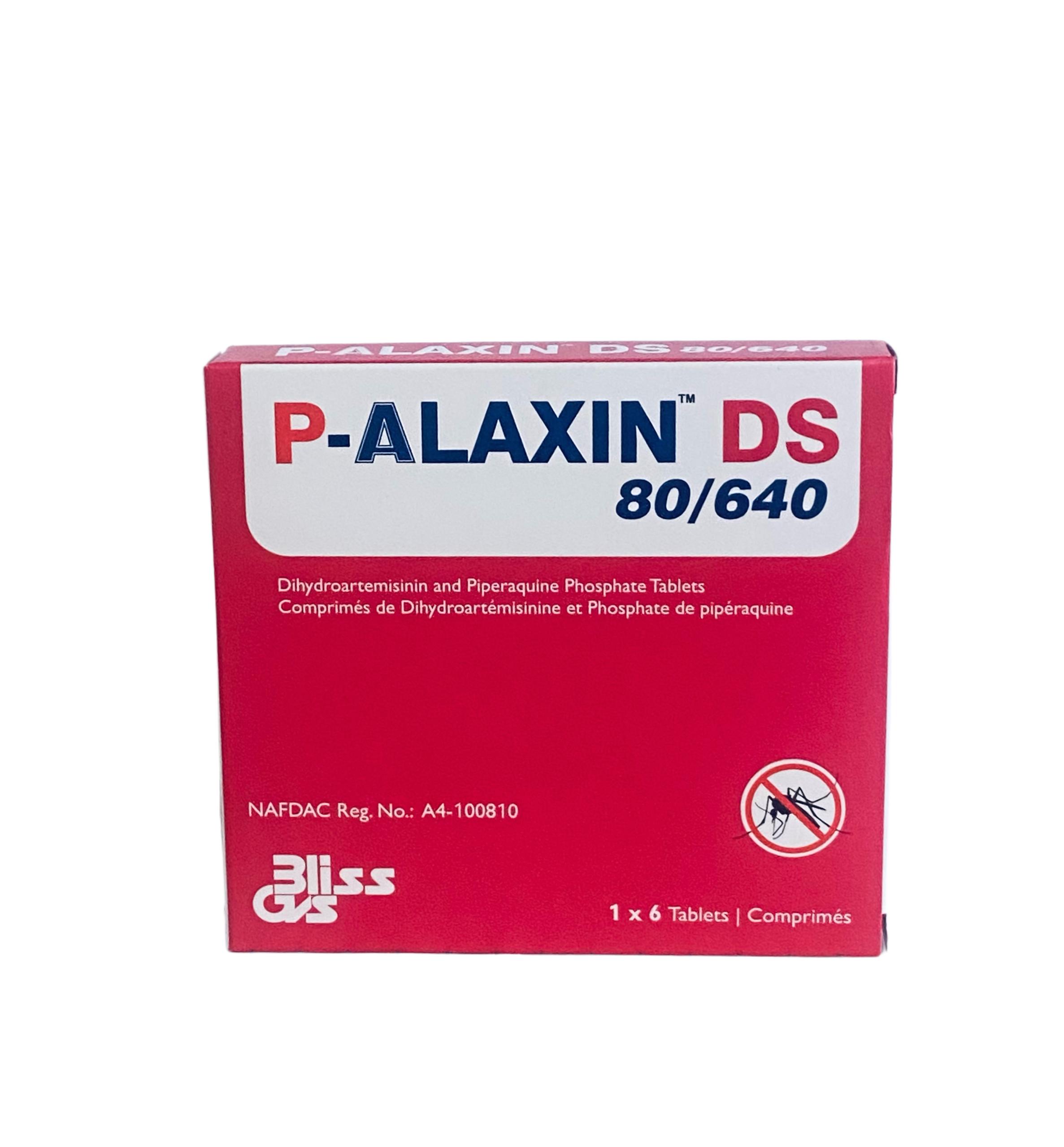 P-ALAXIN DS 80/640MG X 6