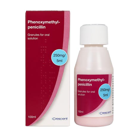 PHENOXYMETHYLPENICILLIN SYRUP 100ML CRESCENT