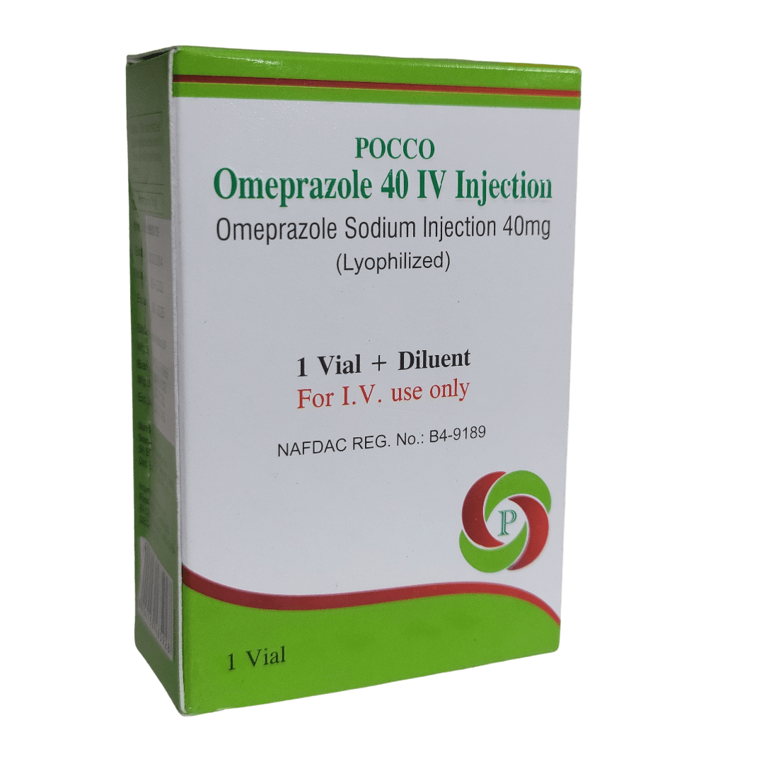 POCCO OMEPRAZOLE 40MG IV
