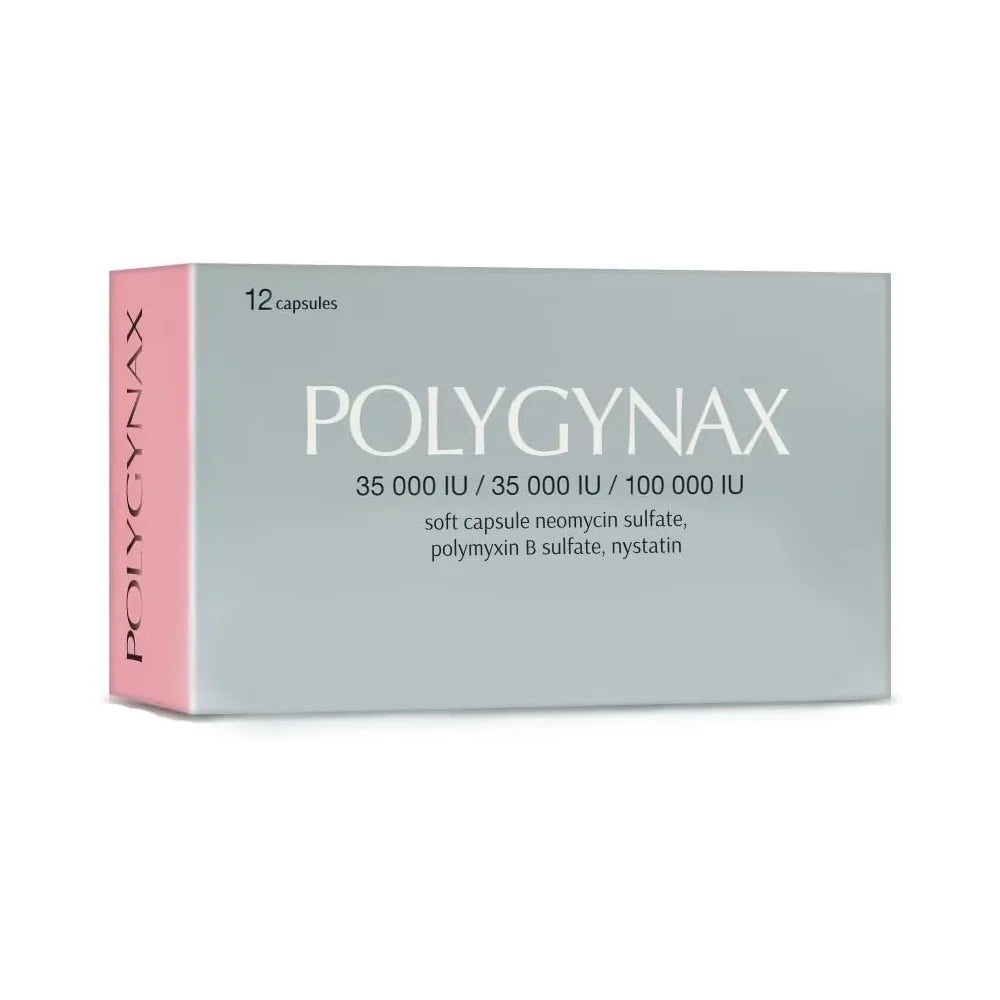 POLYGYNAX VAG SUPPOSITORY X12