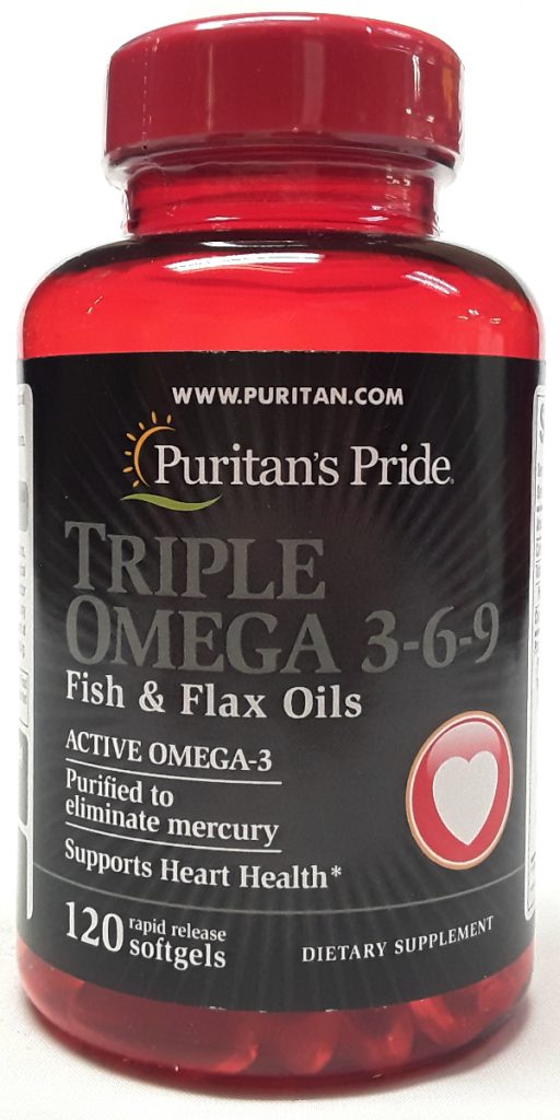 PURITANS PRIDE OMEGA 3-6-9 X120