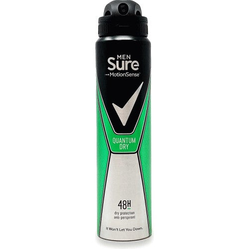 MEN SURE QUANTUM DRY 250MLS
