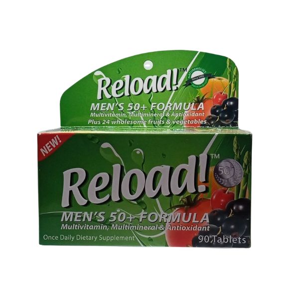 RELOAD MENS 50+ BY 90 TABS