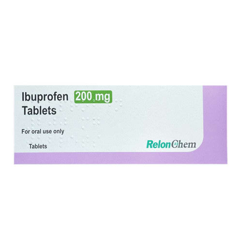 IBUPROFEN 200MG X 12 RELON CHEM