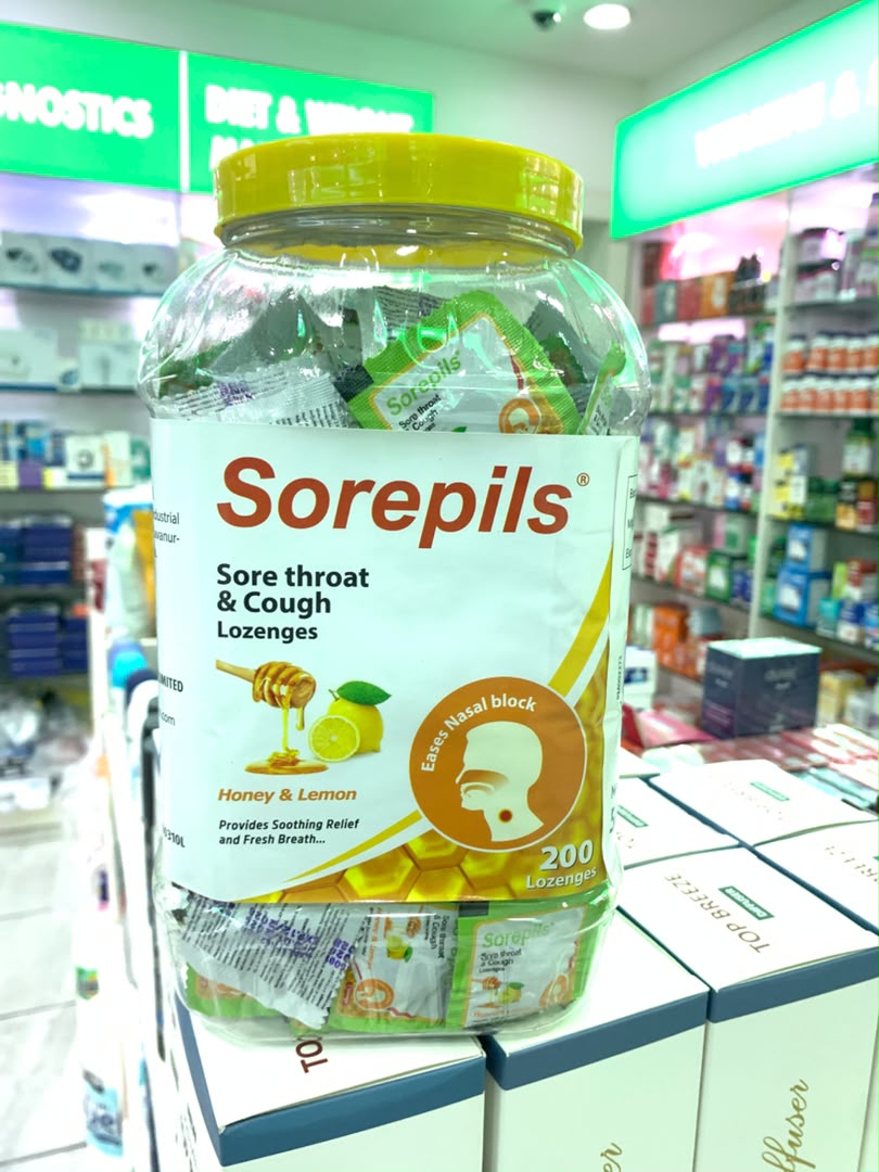 SOREPILS LOZENGES X200 HONEY & LEMON